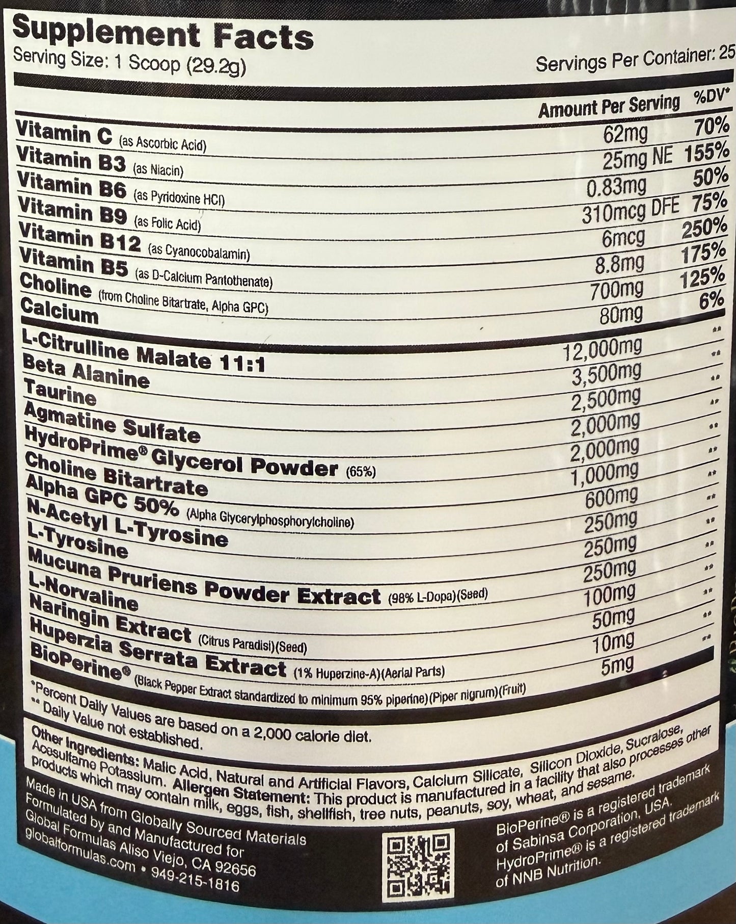 bio PUMP'D (NEW) by Global Formulas