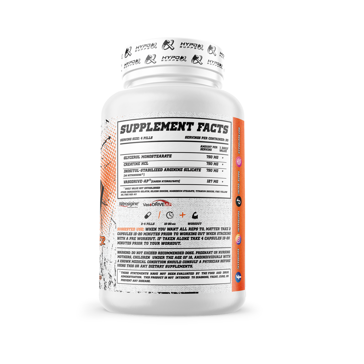 ARM Nitric Oxide Booster by Hypd Supps