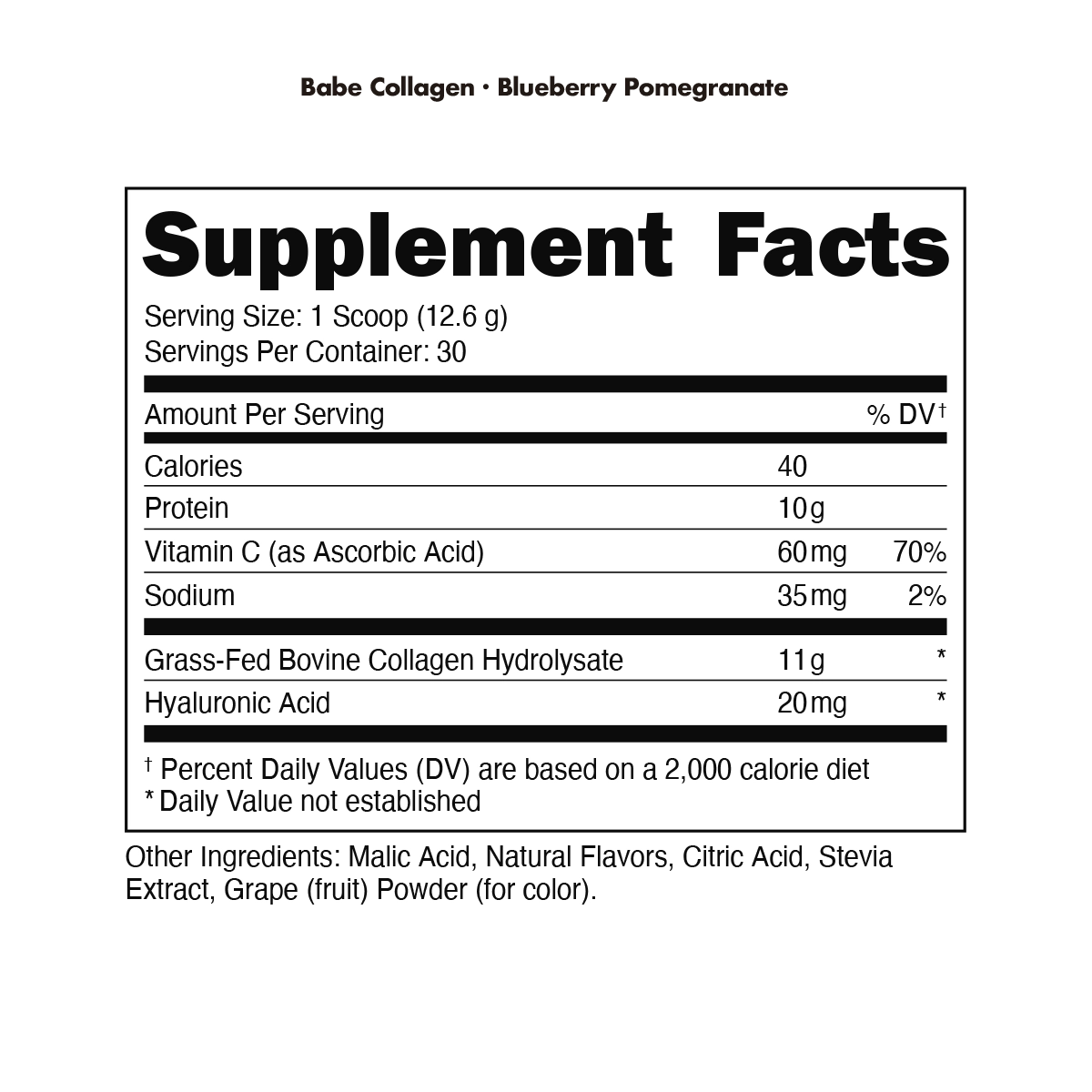 Babe Collagen by Bucked Up