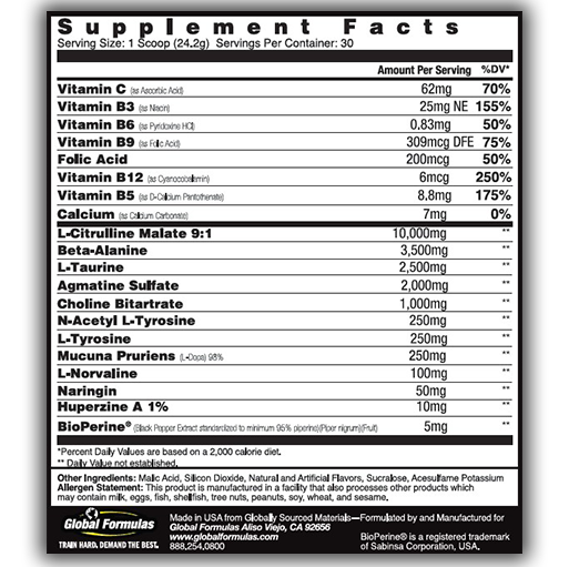 bio PUMP'D (No Clump) by Global Formulas