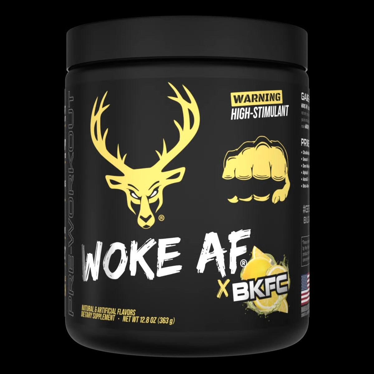Woke AF Pre-Workout by Bucked Up (DAS)