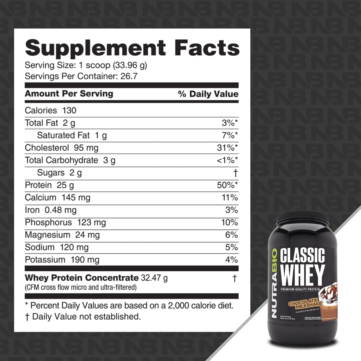 Classic Whey by Nutrabio