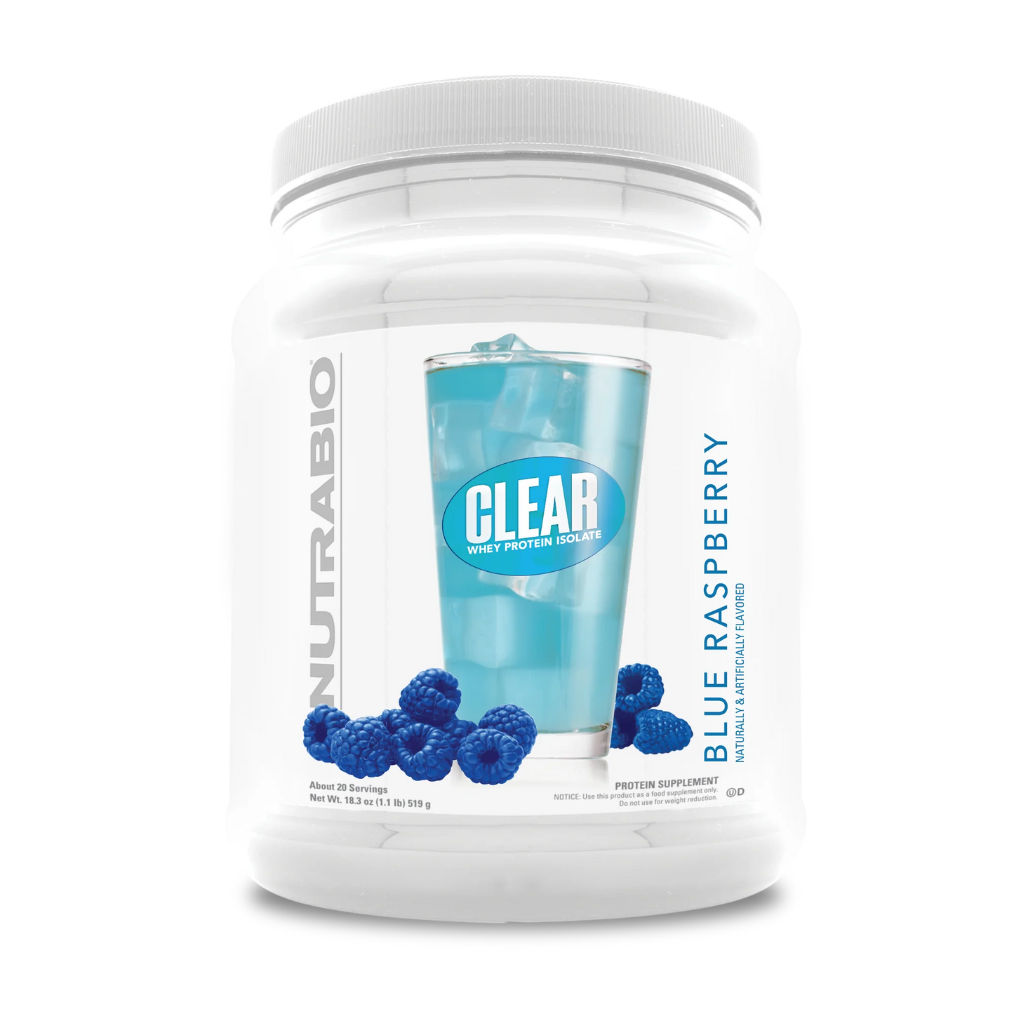 Clear Whey Protein Isolate by Nutrabio