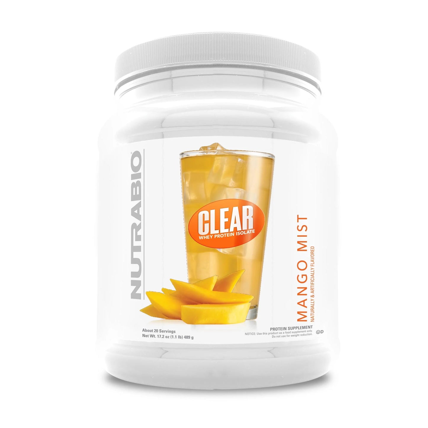Clear Whey Protein Isolate by Nutrabio