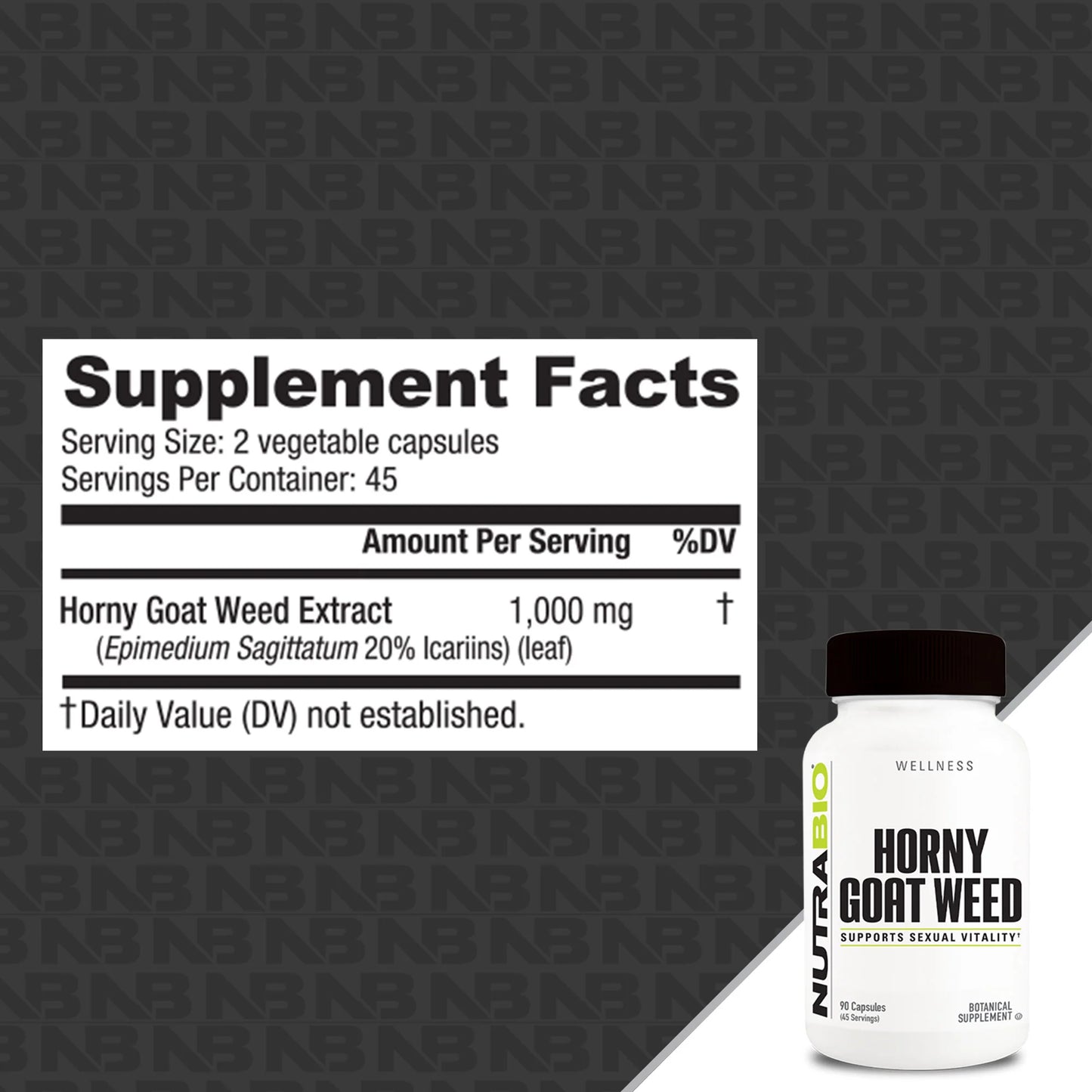 Horny Goat Weed by NutraBio