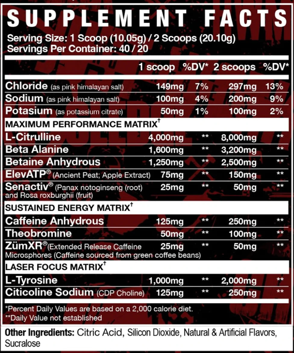 Intake Pre-Workout by Axe & Sledge