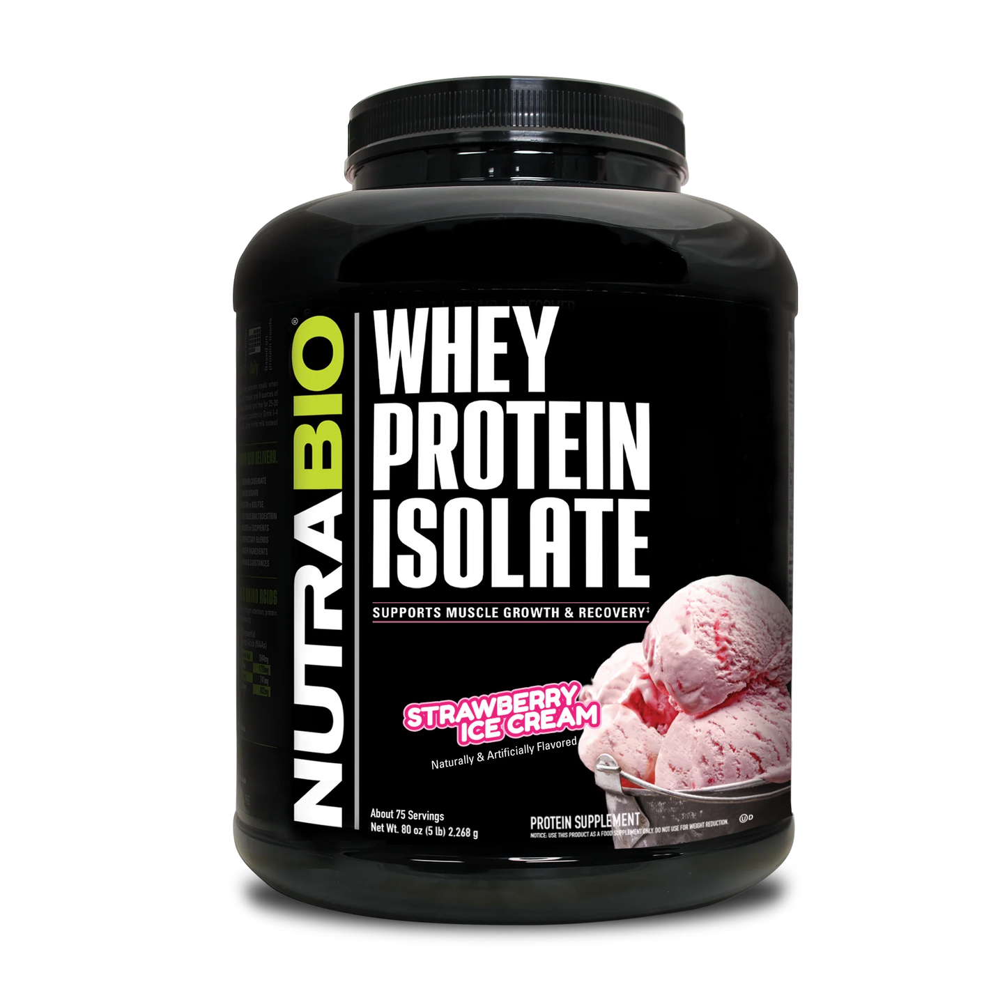 Whey Protein Isolate by Nutrabio
