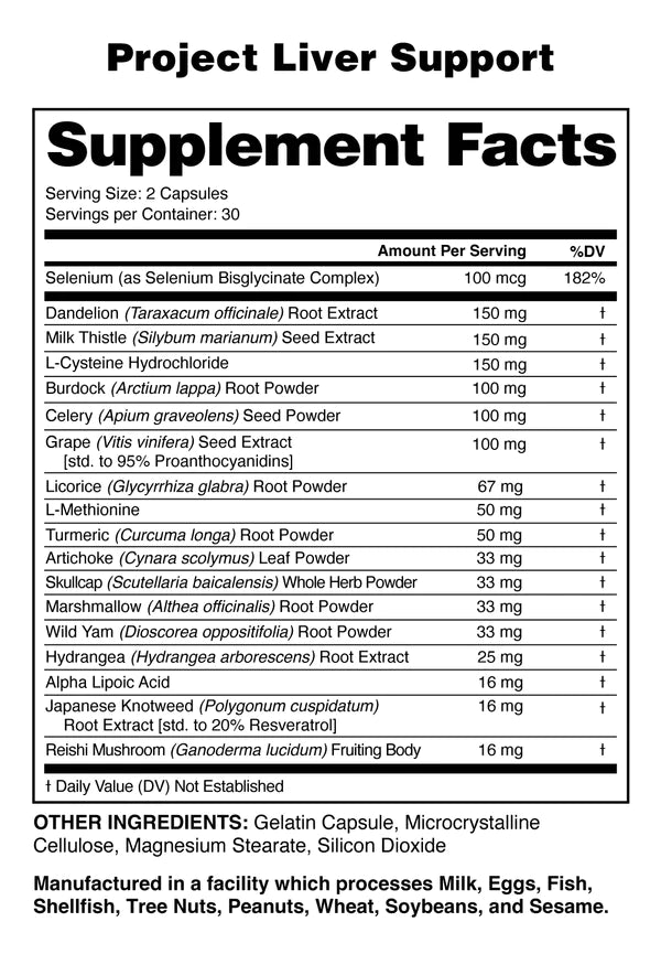Project Liver Support by Anabolic Warfare