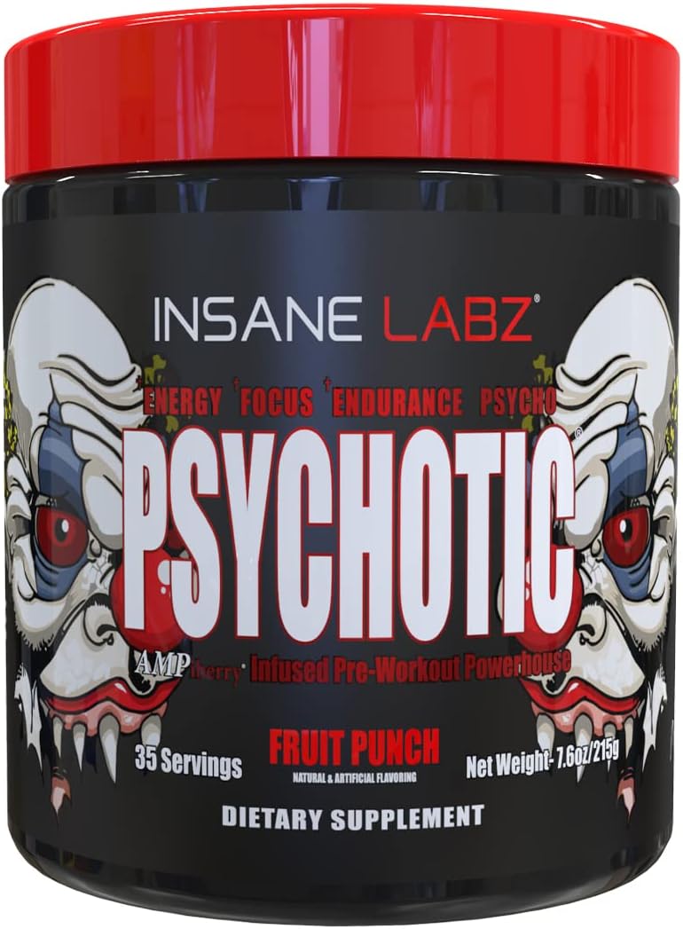 Psychotic Pre-Workout by Insane Labz