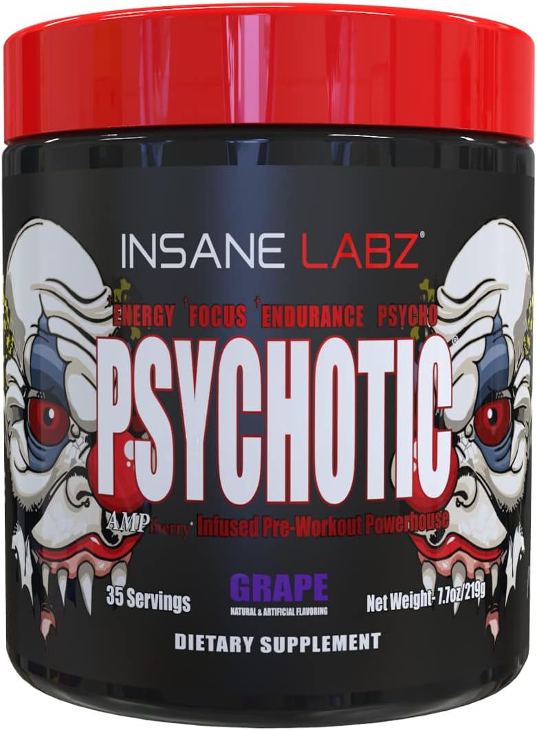 Psychotic Pre-Workout by Insane Labz