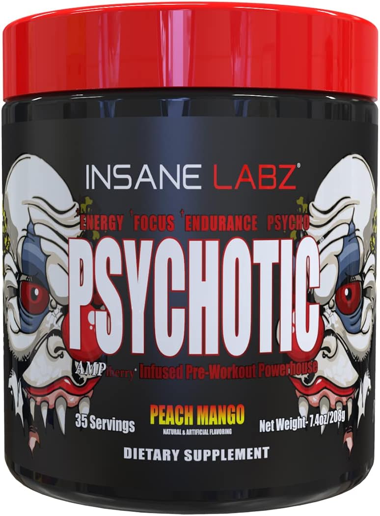 Psychotic Pre-Workout by Insane Labz