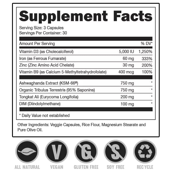 Rut Testosterone Booster by Bucked Up