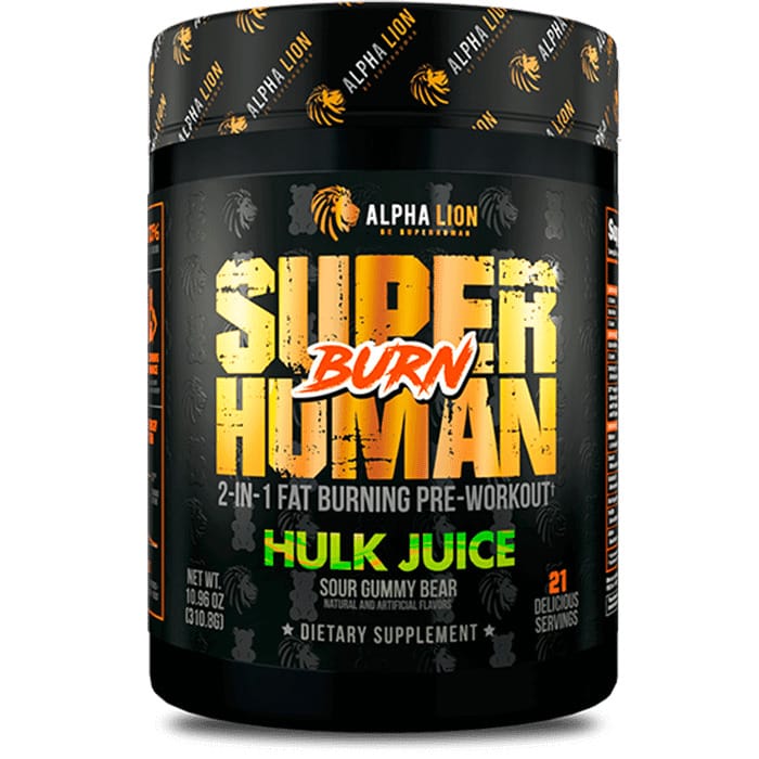 SuperHuman Burn Pre-Workout by Alpha Lion