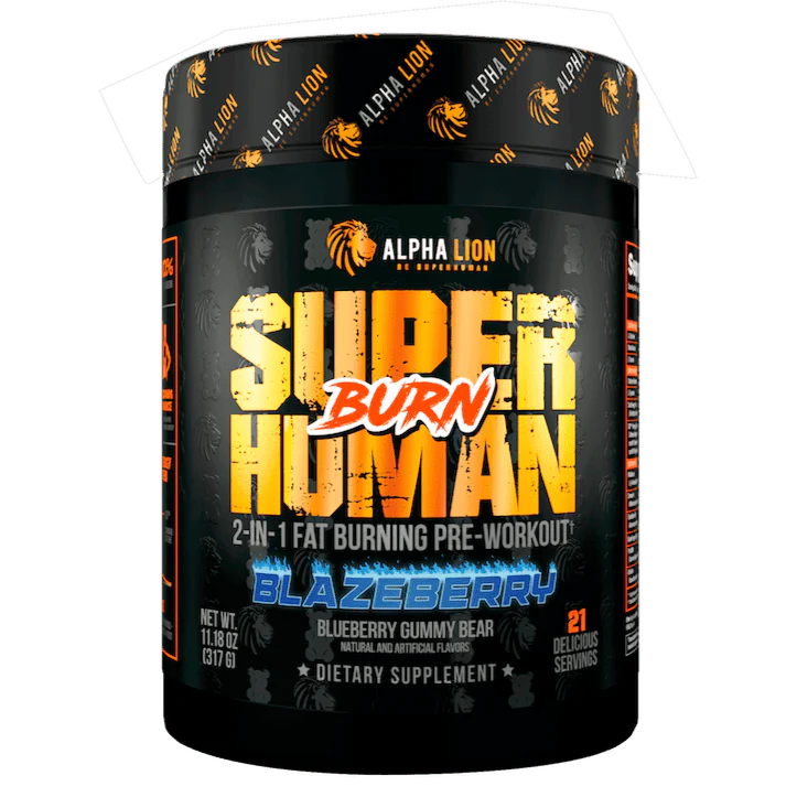 SuperHuman Burn Pre-Workout by Alpha Lion