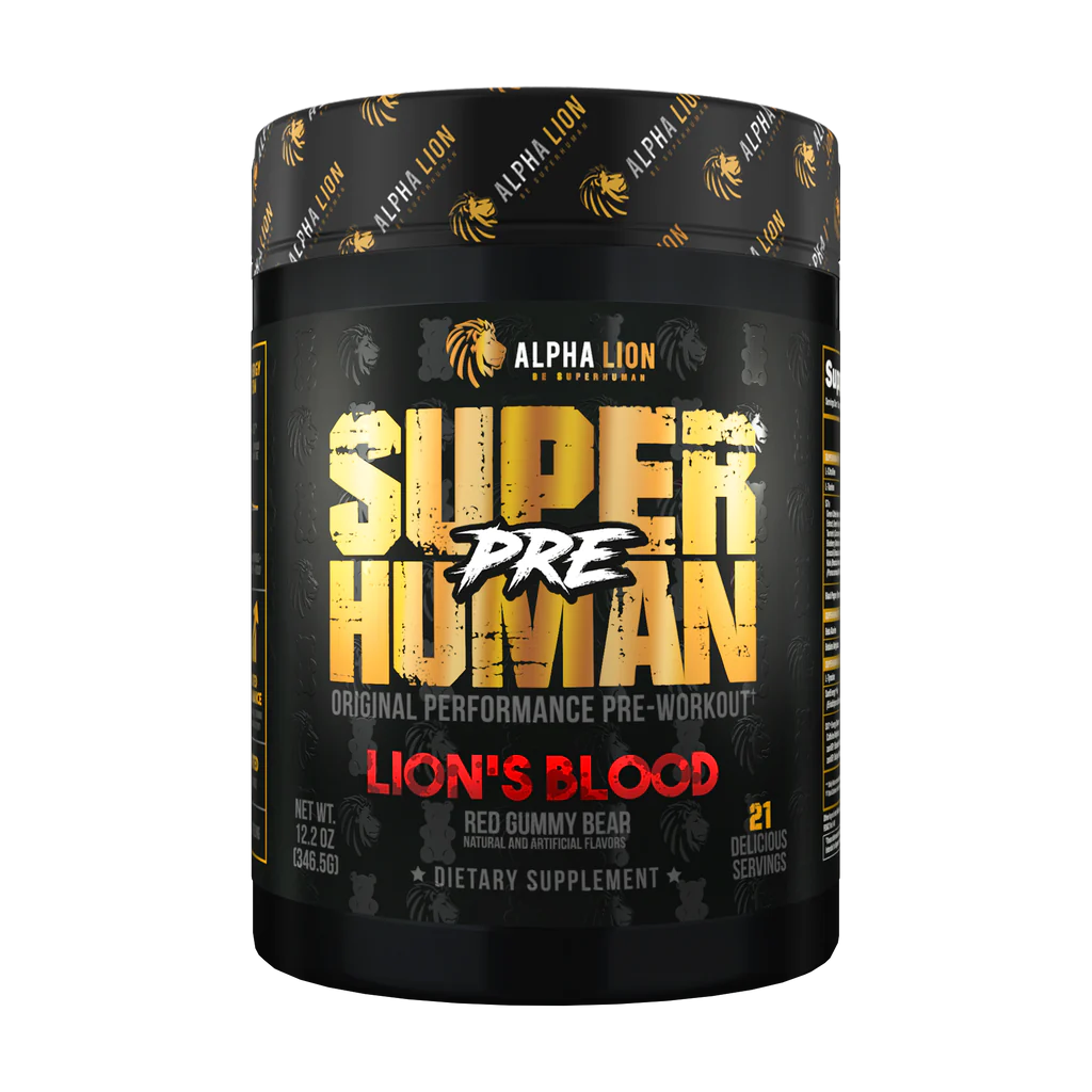 SuperHuman Pre-Workout by Alpha Lion
