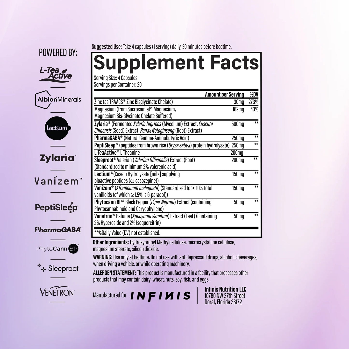 Sleep Peptide ZZ by Infinis