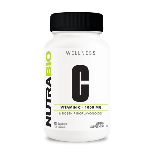 Vitamin C with Rose Hips by NutraBio