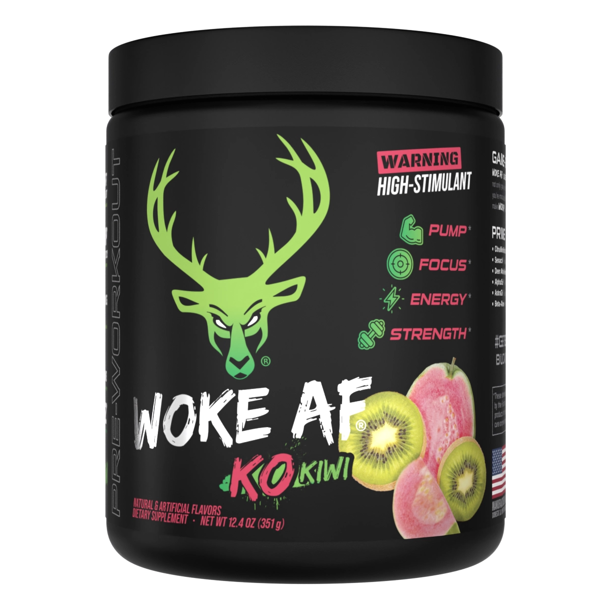 Woke AF Pre-Workout by Bucked Up (DAS)