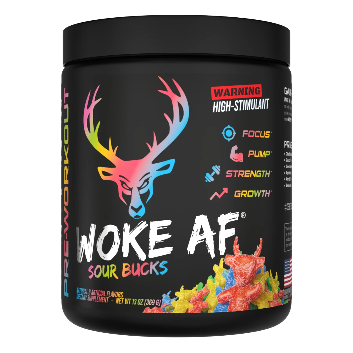 Woke AF Pre-Workout by Bucked Up (DAS)