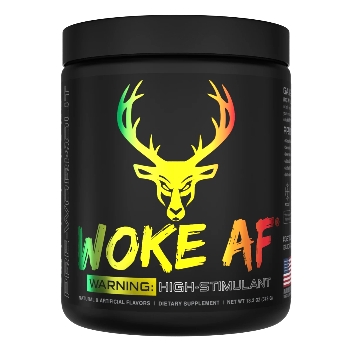 Woke AF Pre-Workout by Bucked Up (DAS)
