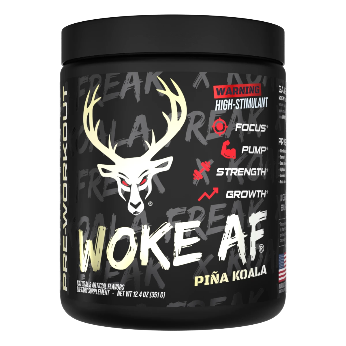 Woke AF Pre-Workout by Bucked Up (DAS)