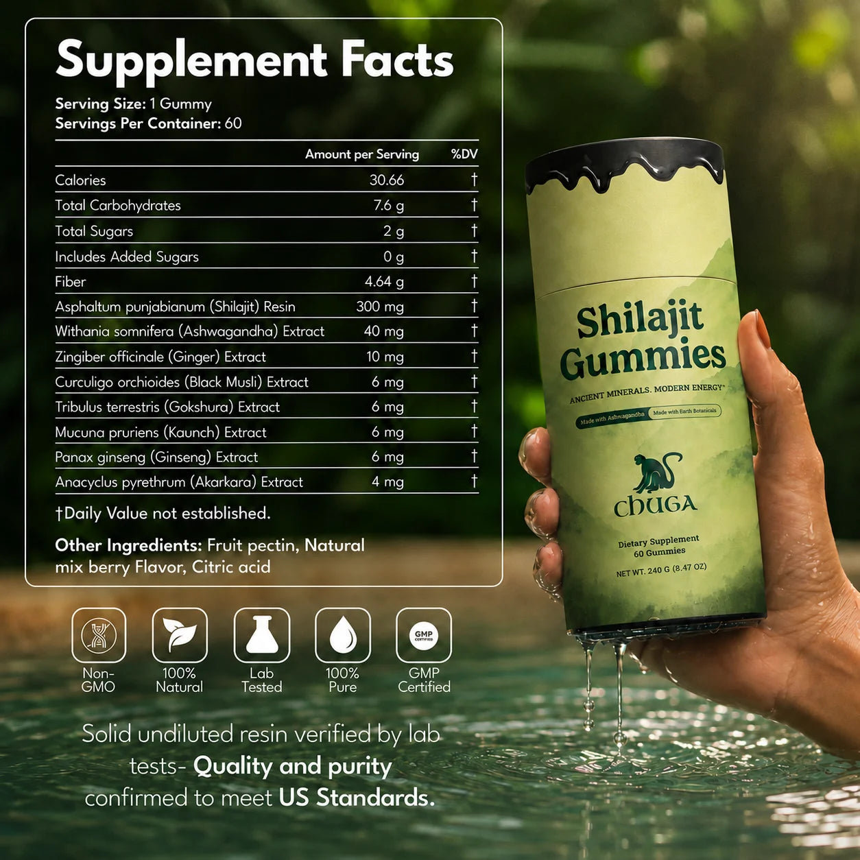 Shilajit Gummies by Chuga