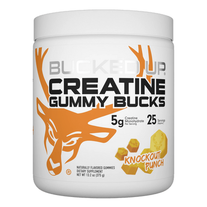Creatine Gummy Bucks by Bucked Up