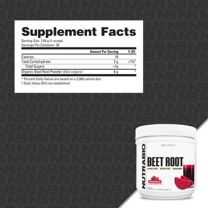 Beet Root Powder by Nutrabio