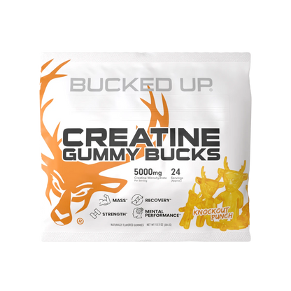 Creatine Gummy Bucks by Bucked Up