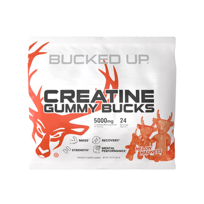 Creatine Gummy Bucks by Bucked Up