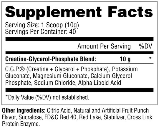 CGP by Metabolic Nutrition