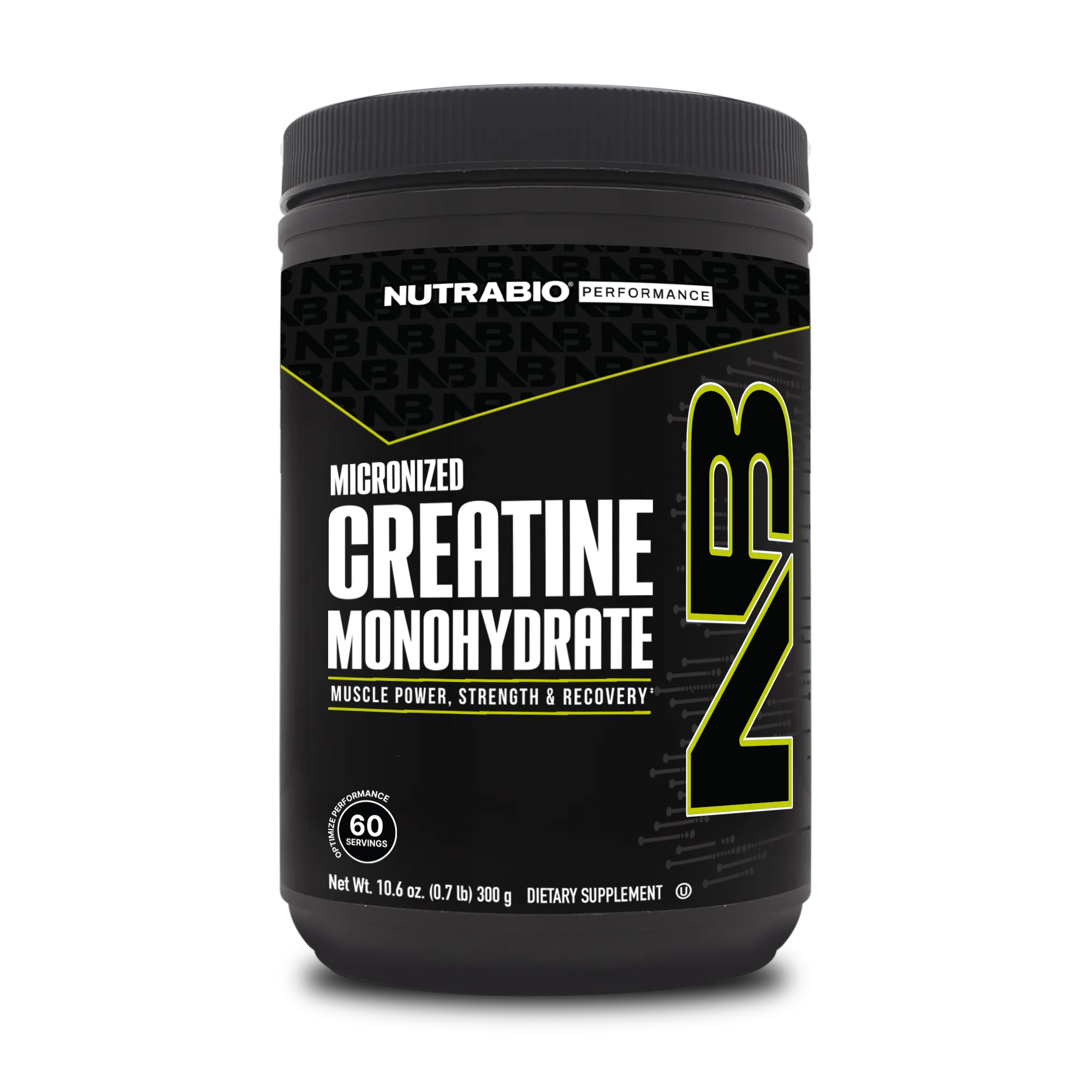 Creatine Monohydrate by Nutrabio – Redline Nutrition