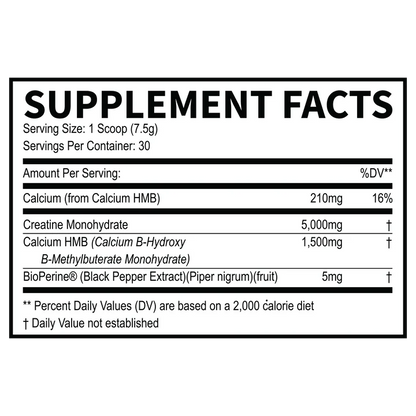 FRESH Creatine/HMB by Fresh Supps