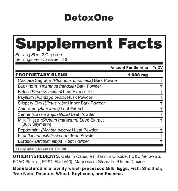 Detox One by Nutra One