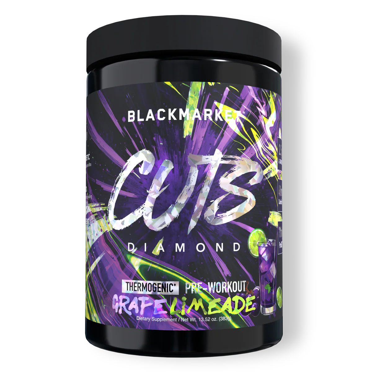 Cuts Diamond Thermogenic Pre by Blackmarket Labs