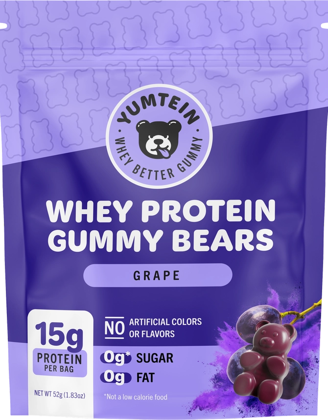 Whey Protein Gummies by Yumtein