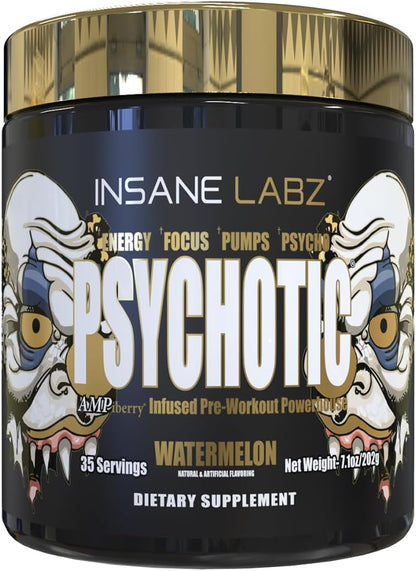 Psychotic Gold Pre-Workout by Insane Labz