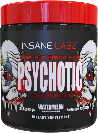 Psychotic Pre-Workout by Insane Labz