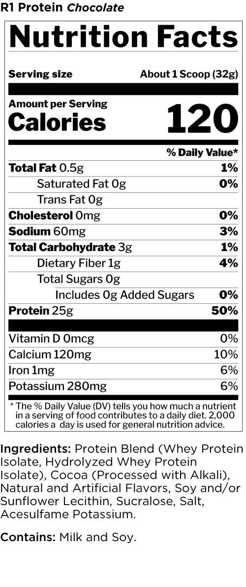 R1 Protein Isolate by Rule One