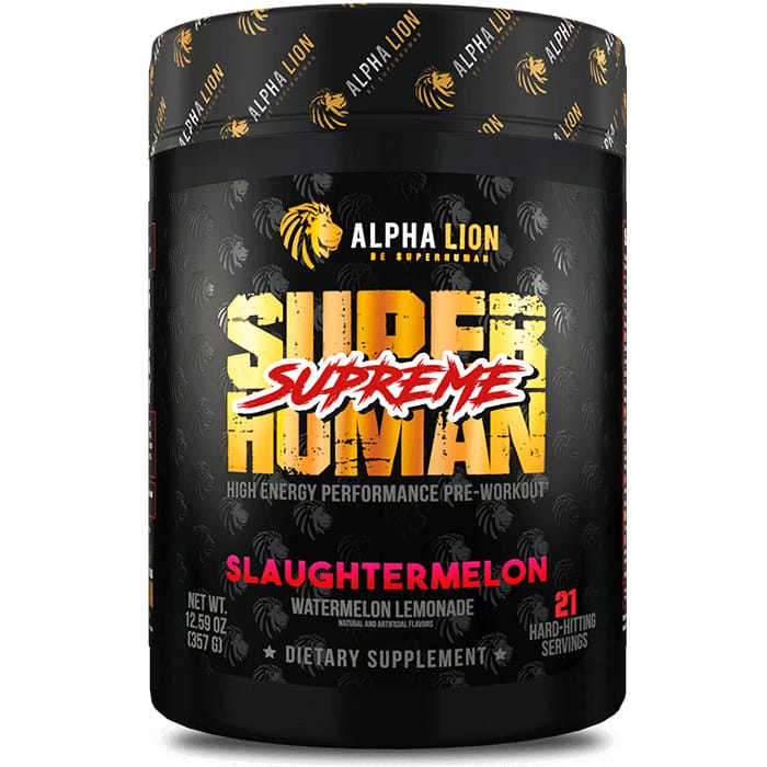 SuperHuman Supreme Pre-Workout by Alpha Lion