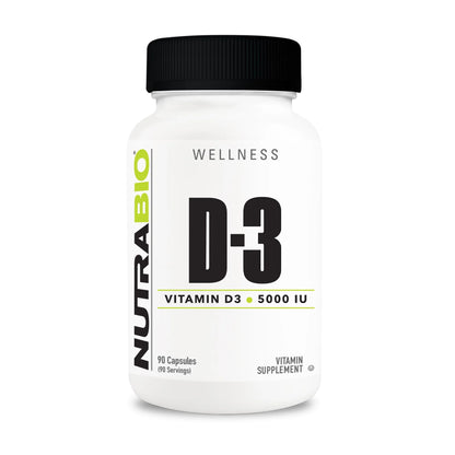 Vitamin D-3 (5000 IU) by Nutrabio