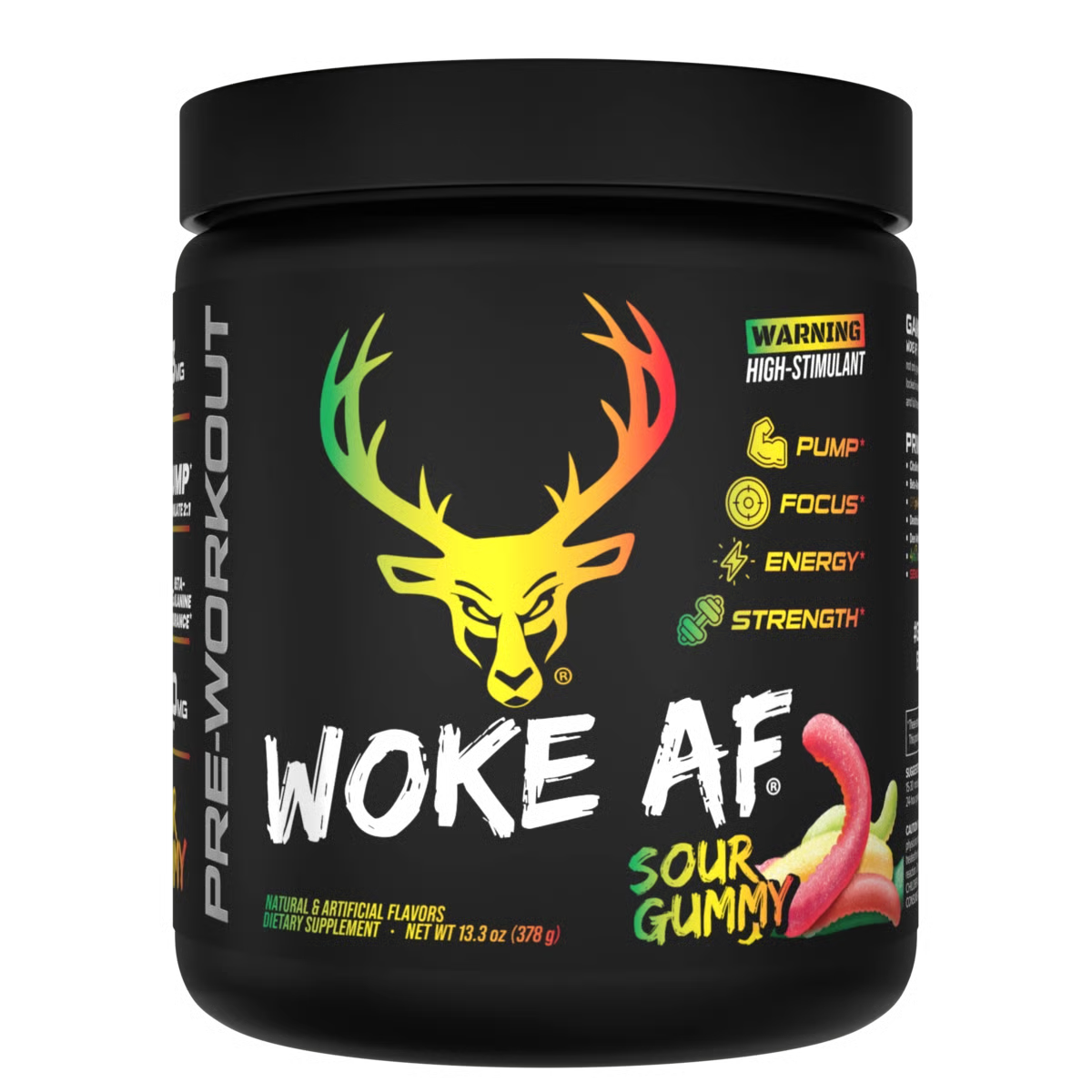 Woke AF Pre-Workout by Bucked Up (DAS)